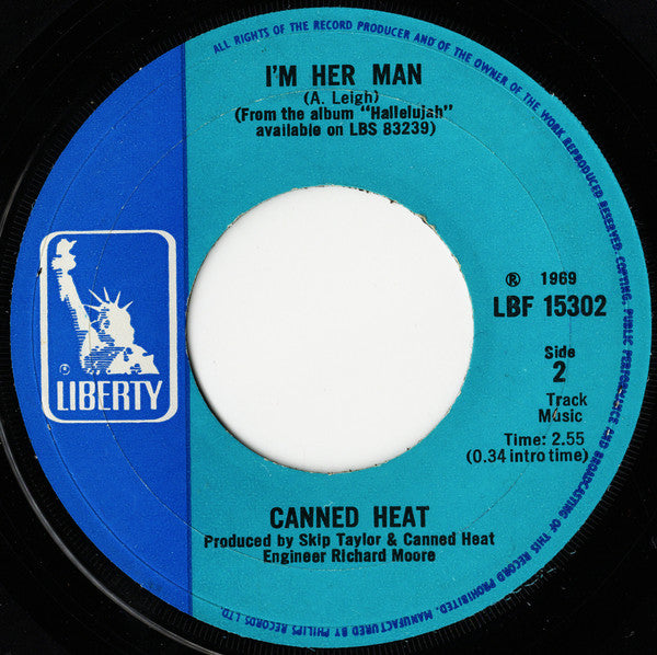 Canned Heat : Let's Work Together (7", Lar)