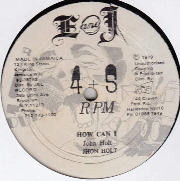 John Holt : How Can I (12")