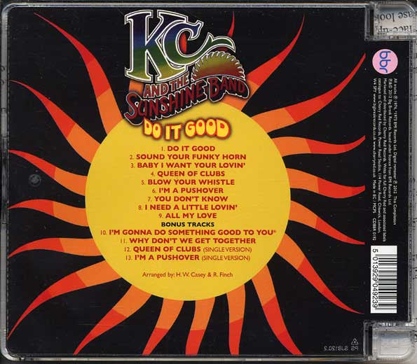 KC & The Sunshine Band : Do It Good (CD, Album, RE, RM)