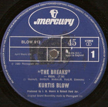 Kurtis Blow : The Breaks (12", Single)