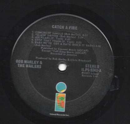 Bob Marley And The Wailers* : Catch A Fire (LP, Album, RP)