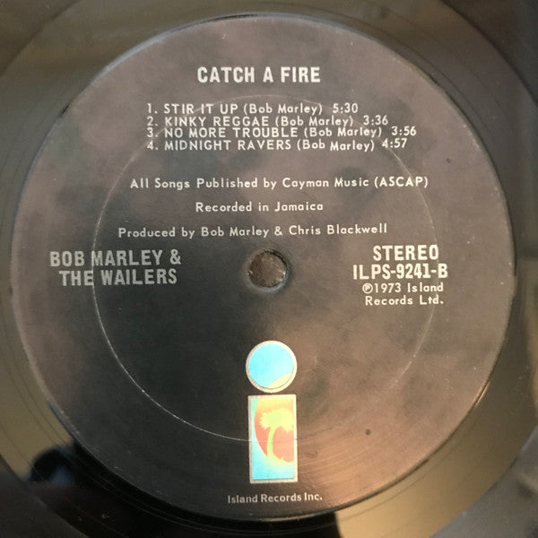 Bob Marley And The Wailers* : Catch A Fire (LP, Album, RP)