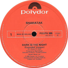 Shakatak : Dark Is The Night (12")