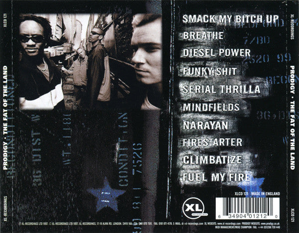 Prodigy* : The Fat Of The Land (CD, Album)