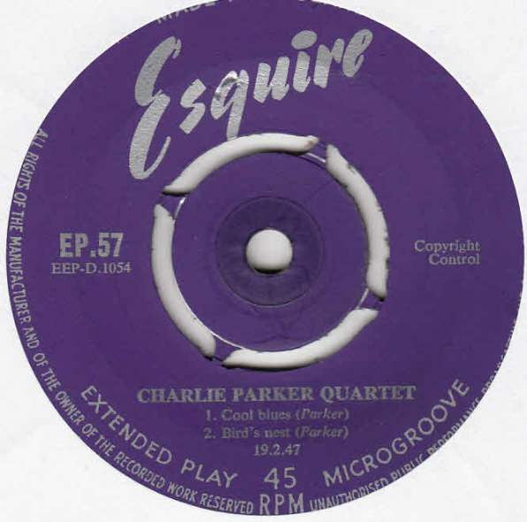 The Charlie Parker Septet  /  The Charlie Parker Quartet : Memories Of Bird (7", EP, RE, 4-P)