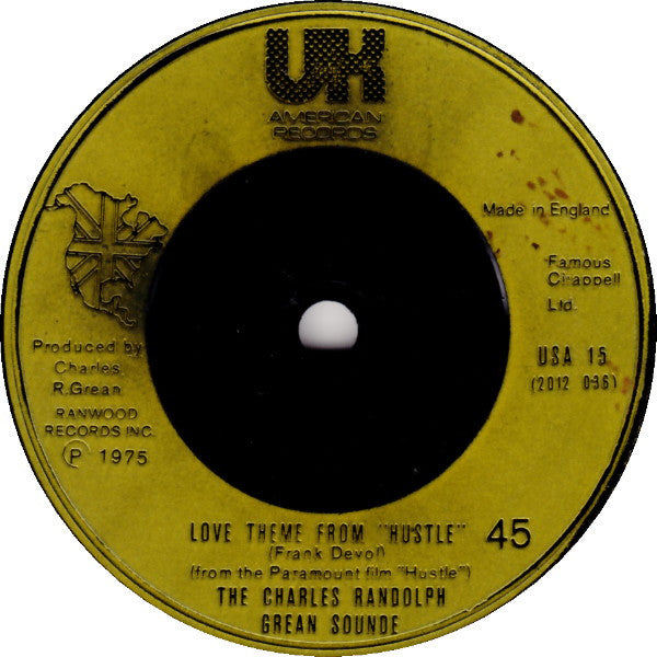 The Charles Randolph Grean Sound : Star Trek / Love Theme From "Hustle" (7", Single)