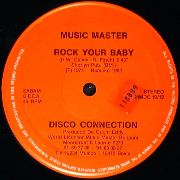Disco Connection : Rock Your Baby (12")