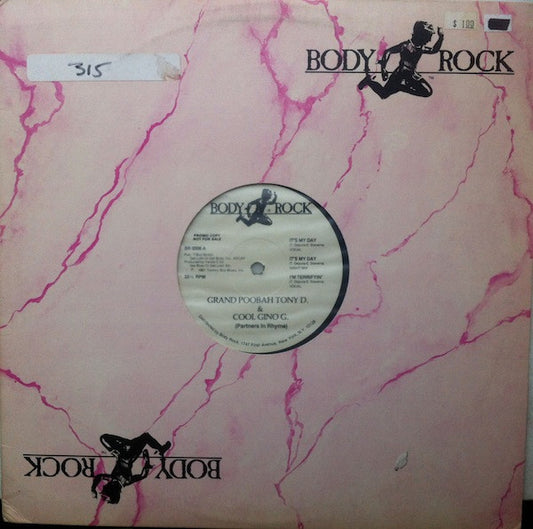 Tony D & Cool Gino G. : It's My Day / I'm Terrifyin' (12", Promo)
