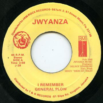 General Plough : I Remember (7")