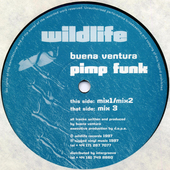 Buena Ventura : Pimp Funk (12")