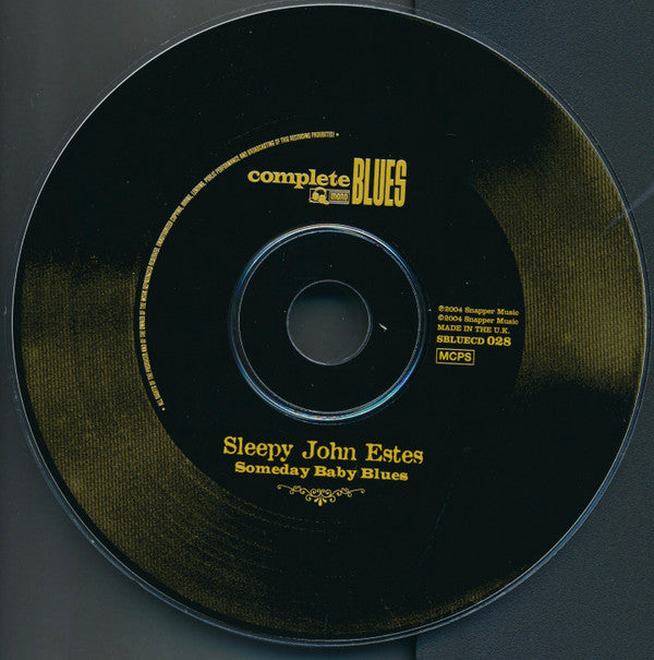 Sleepy John Estes : Someday Baby Blues (CD, Comp, RE)