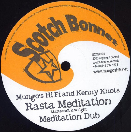 Mungo's Hi Fi* : Rasta Meditation / Belly Ska (10")