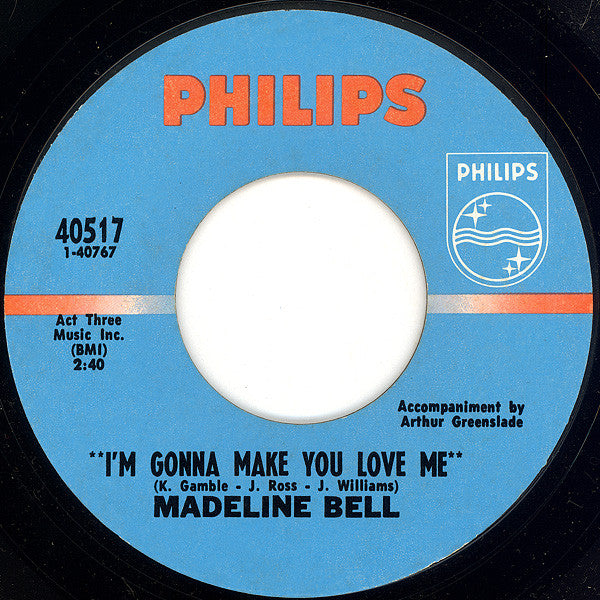 Madeline Bell : I'm Gonna Make You Love Me / Picture Me Gone (7", Single, RE, Styrene, Pit)