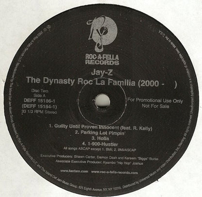 Jay-Z : The Dynasty Roc La Familia (2000- ) (2xLP, Album, Promo, Cle)