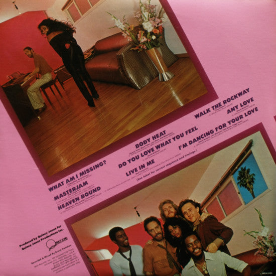 Rufus & Chaka Khan : Masterjam (LP, Album, Glo)