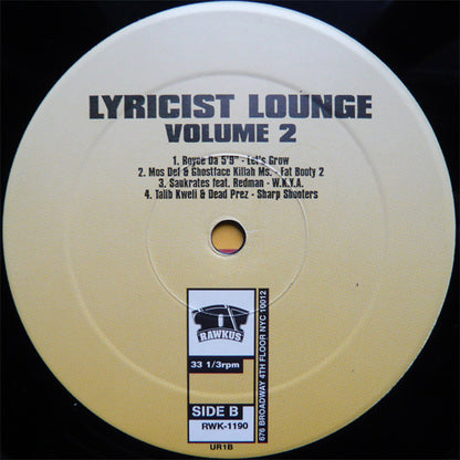 Various : Lyricist Lounge 2 (2xLP, Comp)