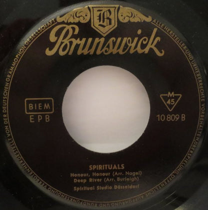 Spiritual Studio Düsseldorf : Spirituals (7", EP)