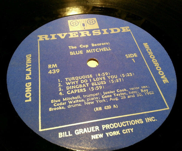 Blue Mitchell : The Cup Bearers (LP, Album, Mono)