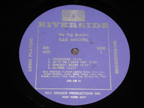 Blue Mitchell : The Cup Bearers (LP, Album, Mono)