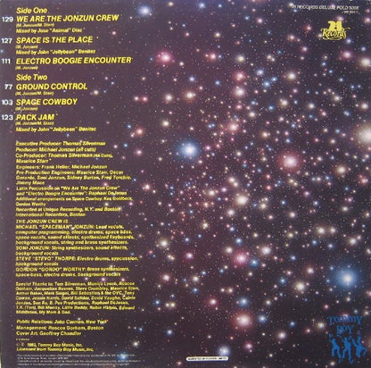 The Jonzun Crew : Lost In Space (LP, Album)