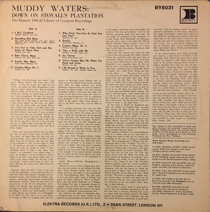 Muddy Waters : Down On Stovall's Plantation (LP)