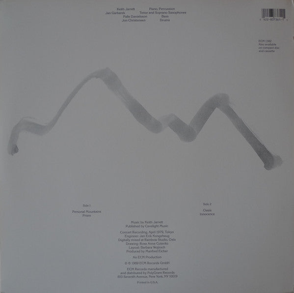 Keith Jarrett : Personal Mountains (LP, Album)