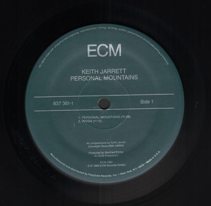 Keith Jarrett : Personal Mountains (LP, Album)