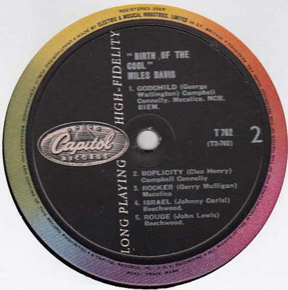 Miles Davis : Birth Of The Cool (LP, Album, Comp, Mono, RE)