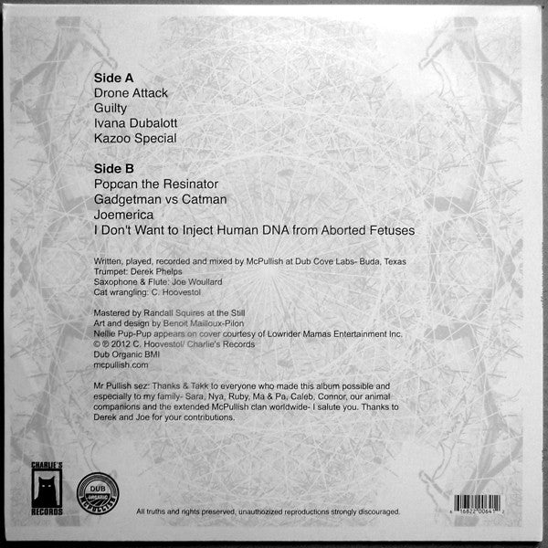 McPullish : Black Metal White Reggae (LP, Album, Ltd, 180)