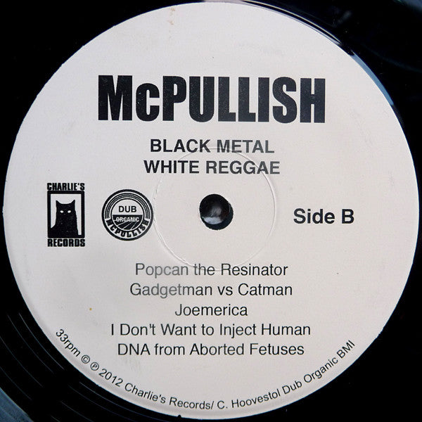 McPullish : Black Metal White Reggae (LP, Album, Ltd, 180)