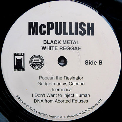McPullish : Black Metal White Reggae (LP, Album, Ltd, 180)