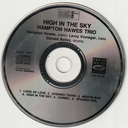 Hampton Hawes Trio Featuring Leroy Vinnegar With Donald Bailey : High In The Sky (CD, Album, RE)