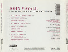 John Mayall : New Year, New Band, New Company (CD, Album, RE)