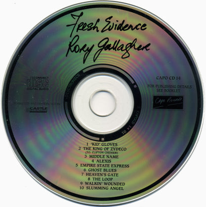 Rory Gallagher : Fresh Evidence (CD, Album)