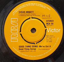 Sugar Minott / Desi Roots : Good Thing Going / Hung Up (7", Single, Ora)