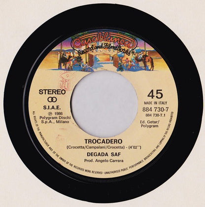 Degada Saf : Trocadero (7")