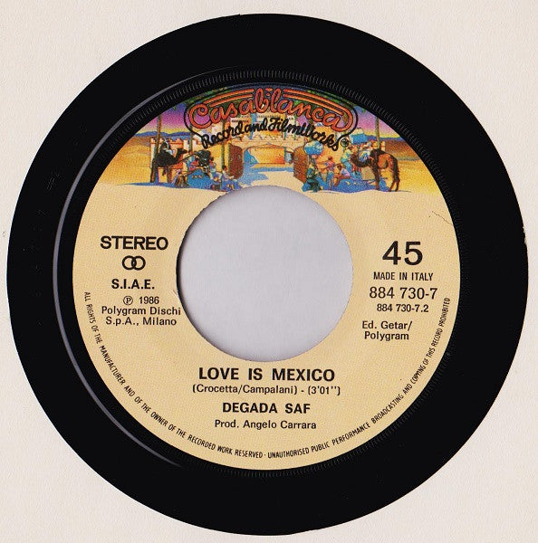 Degada Saf : Trocadero (7")