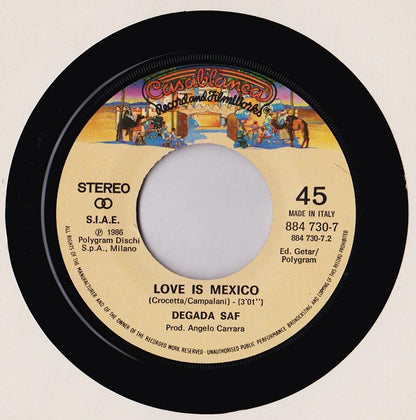 Degada Saf : Trocadero (7")