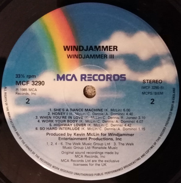 Windjammer : Windjammer III (LP, Album)