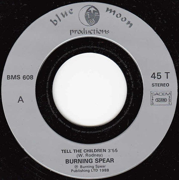 Burning Spear : Tell The Children (7")