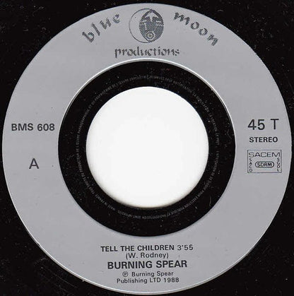 Burning Spear : Tell The Children (7")