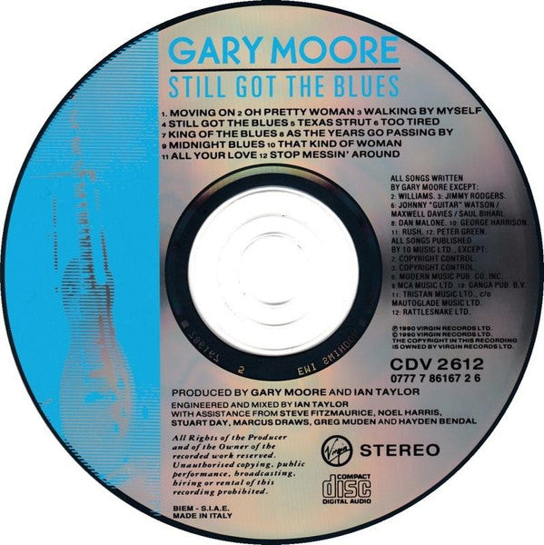 Gary Moore : Still Got The Blues (CD, Album, RE)