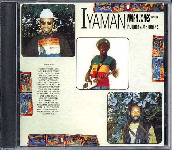 Vivian Jones Featuring Iauwata & Jah Wayne (2) : Iyaman (CD, Album)
