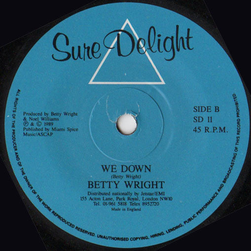 Betty Wright : Keep Love New (7", Single, Blu)