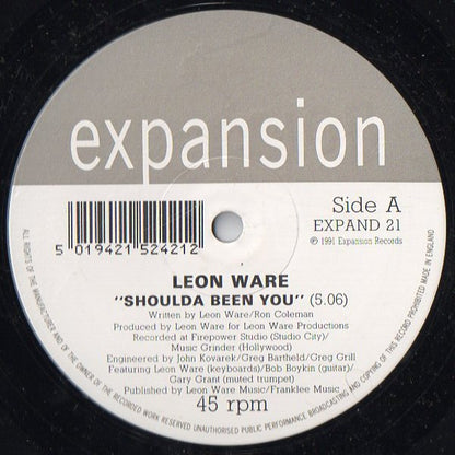 Leon Ware : Shoulda Been You (12")