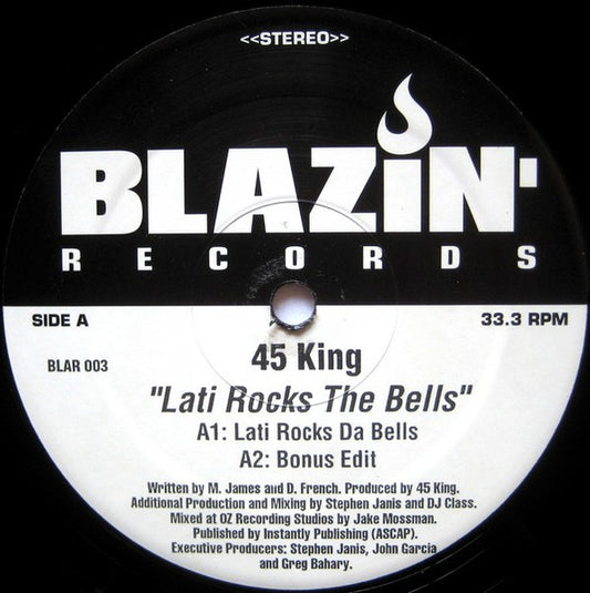 The 45 King : Lati Rocks The Bells (12")