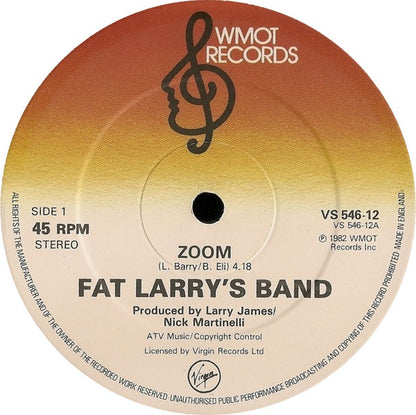 Fat Larry's Band : Zoom (12")