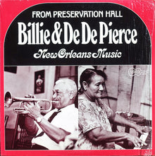 Billie & De De Pierce : New Orleans Music (LP)