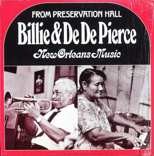 Billie & De De Pierce : New Orleans Music (LP)