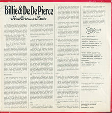 Billie & De De Pierce : New Orleans Music (LP)